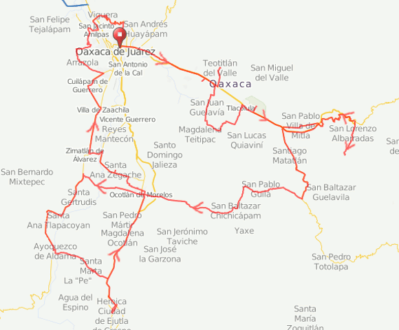 route map